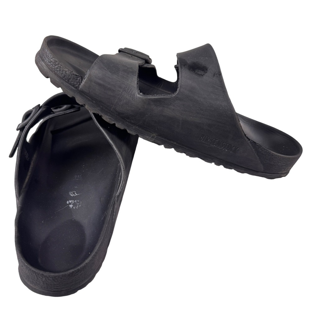 Birkenstock Arizona Essentials EVA Black Waterproof Sandals Mens 43 L12 M10